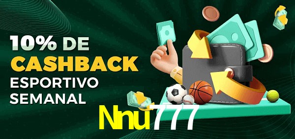 10% de bônus de cashback na Nnu777